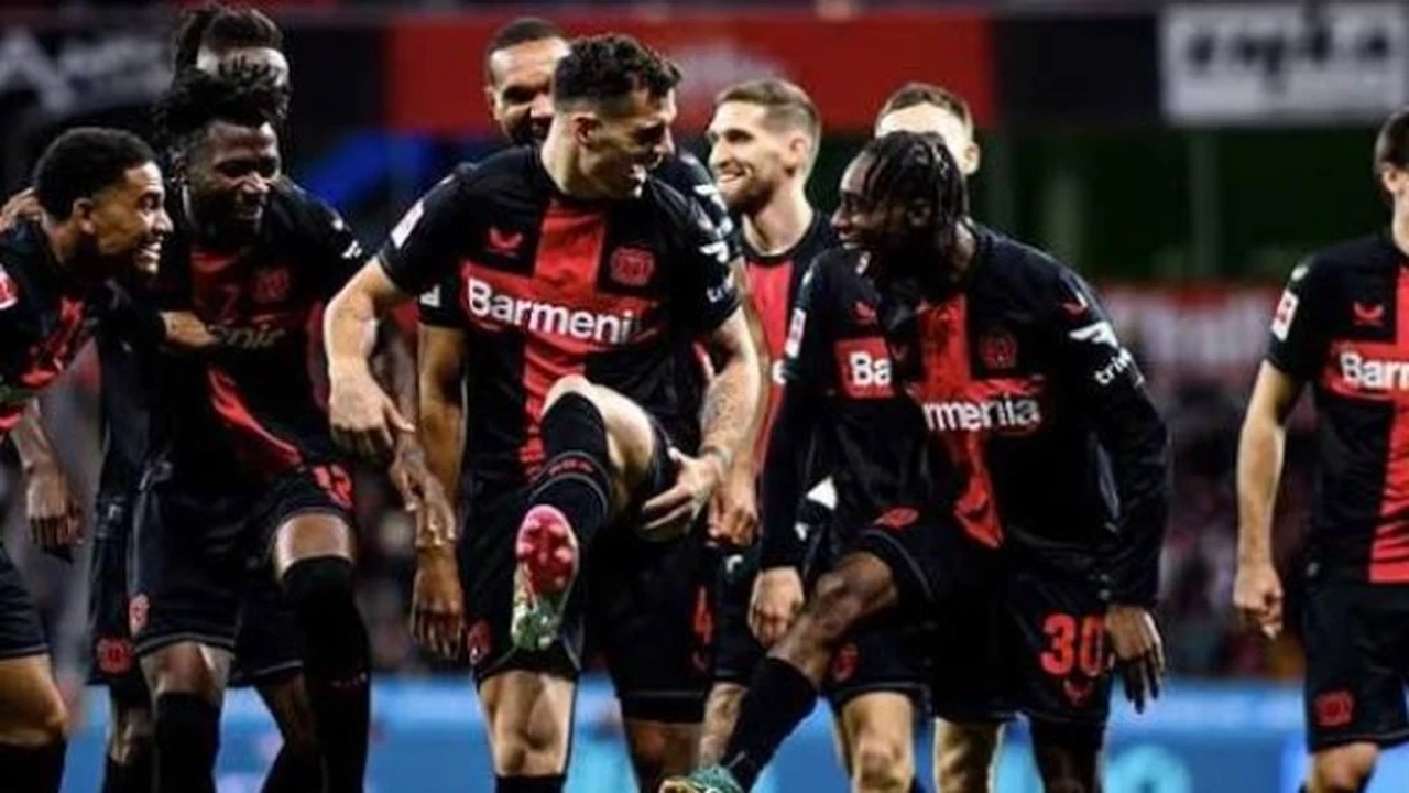 باير ليفركوزن يتقدم على مانشستر سيتي بهدف جريمالدو في الشوط الأول